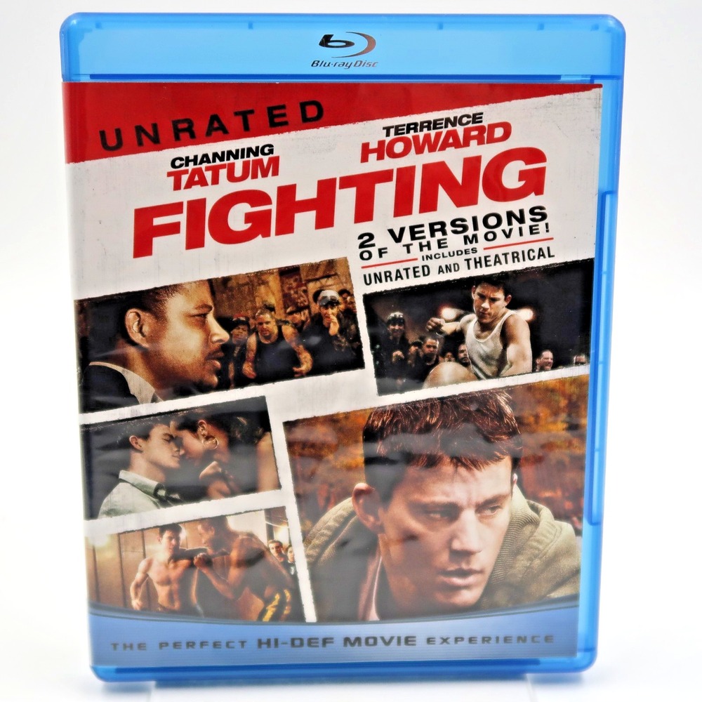 Fighting Blu-ray 2009 Channing Tatum Terrence Howard Unrated Theatrical Action